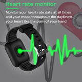 D13 Smart Watch Men Women Fitness Tracker Blood Pressure Wristband Heart Rate Pedometer Waterproof Sports Smart Band For Xiaomi