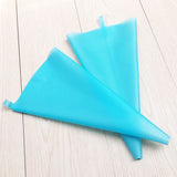 26pcs/8pcs Silicone Pastry Bag Tips Kitchen DIY Icing  Cream Reusable Pastry Bags Nozzle Set Cake Decorating Tools