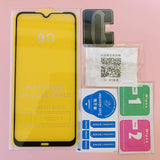 2 in 1 Full Cover 9D Tempered Glass For Xiaomi A3 Lite cc9 pro Redmi 7 8 7A 8A  Note 7 8 pro 8T Protective Screen Protector Film