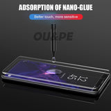 UV Tempered Glass For Samsung Galaxy S9 S8 S10 Plus Note 8 9 10 100D Liquid Screen Protector For Samsung S20 Plus Ultra S8 Glass