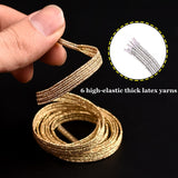 New Magnetic ShoeLaces Elastic Locking ShoeLace Special Creative No Tie Shoes lace Kids Adult Unisex Sneakers Laces strings