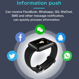 Smart Watch Men Women Smartband Blood Pressure Measurement Waterproof Fitness Tracker Bracelet Heart Rate Monitor Smartwatch