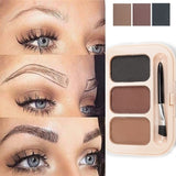 Eyebrow Enhancer Eyebrow Powder 3 Color Palette Pigment Long-lasting Eye Brow Make Up Tint Shades Eyebrows Women Makeup Cosmetic