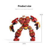 650PCS  Marvel Iron Man Hulkbuster War Machine Building Blocks Super Heroes Avengers Infinity War Children Kids Toys