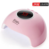 Jillradia SUN X5 Plus UV Lamp 54W Nail Dryer Drying All Gel Lacquer LED Nail Ice Iamp With 36 PCS LEDs For DIY Manicure Tools