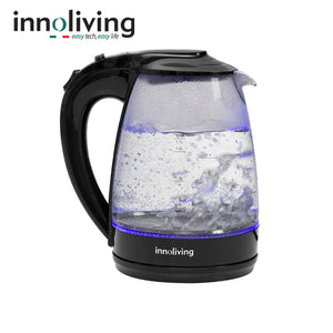 Cordless kettle glass body 1,7L INNOLIVING INN-724