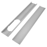 2pcs Adjustable Window Slide Kit Plate Air Conditioner Wind Shield For Portable Air Conditioner